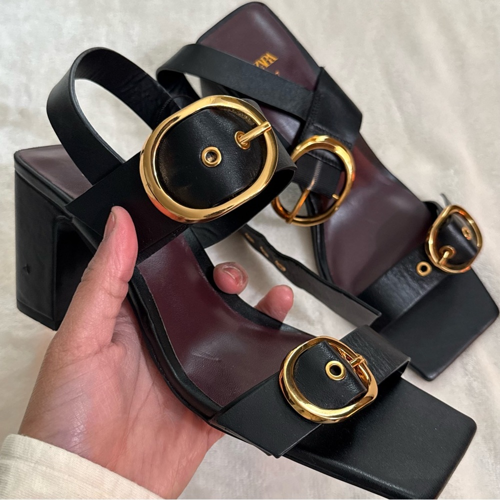 Zara Strap Heels